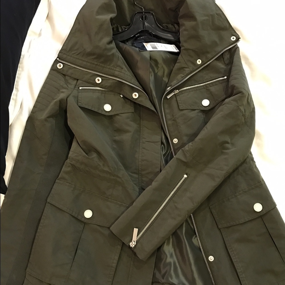 BCBG military-style jacket NWT